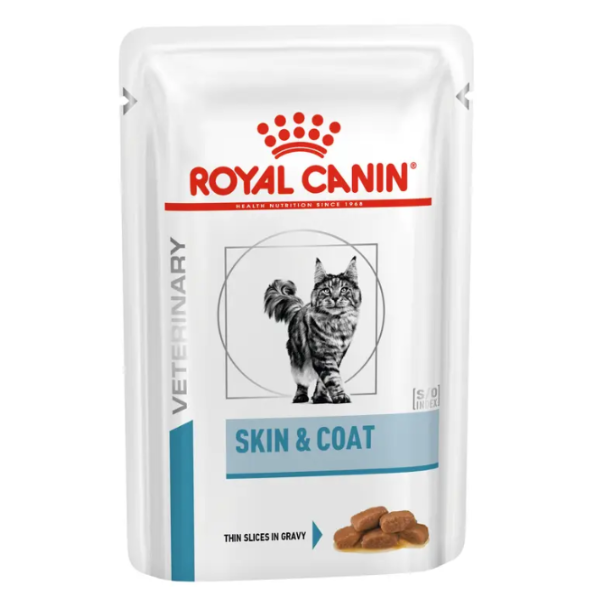 Royal Canin Cat Dieta Plic Skin&Coat 12 x 85 g