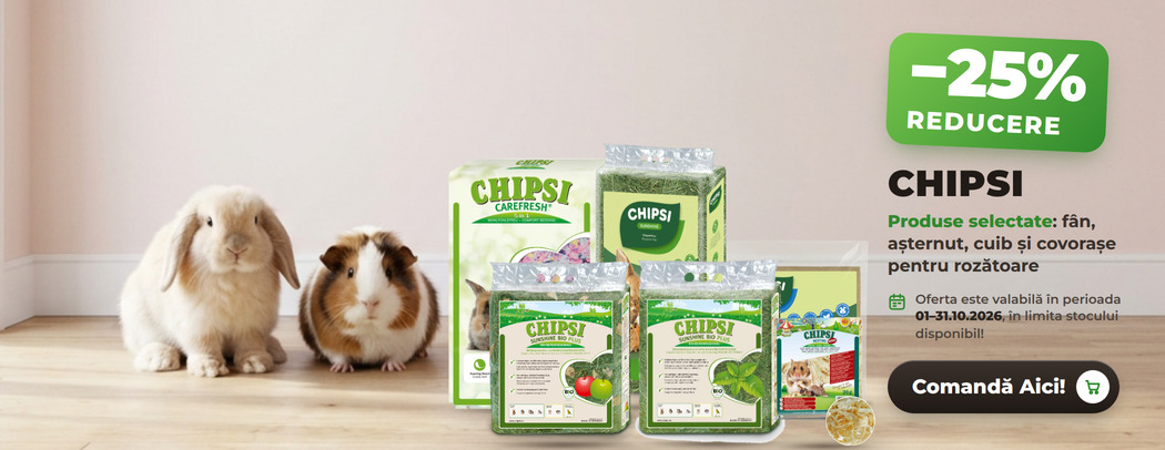 Oferta Chipsi: fân Sunshine Bio Măr și Mentă, Carefresh Confetti, Nesting Active, Climate Floor – 25% reducere